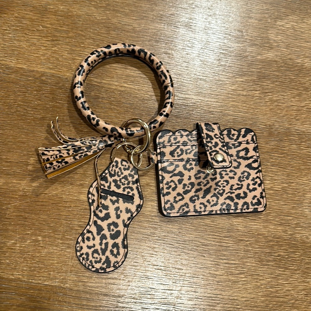 Card holder and key ring
